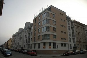 75 residential units, Plzeň, Plzenecká Street